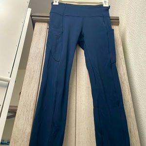 Lululemon Navy Fast & Free Leggings